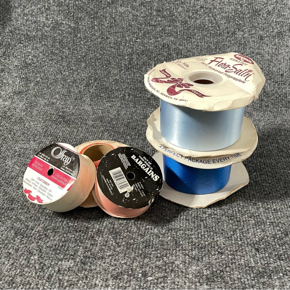 Bundle Flora-Satin Ribbon Roll